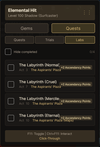 PathPilot Overlay - Labs
